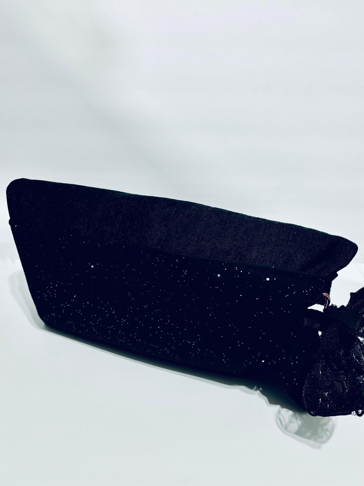Everyday BLACK Denim Jumbo Clutch Bag